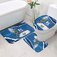El Salvador Turquoise Browed Motmot Bathroom Set Happy Independence Day
