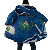 Personalized El Salvador Turquoise Browed Motmot Cloak Happy Independence Day