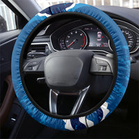 El Salvador Turquoise Browed Motmot Steering Wheel Cover Happy Independence Day