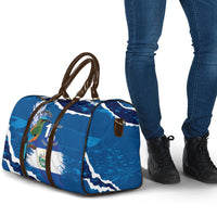 El Salvador Turquoise Browed Motmot Travel Bag Happy Independence Day