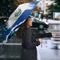 El Salvador Turquoise Browed Motmot Umbrella Happy Independence Day
