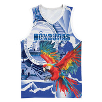 Personalized Honduras Scarlet Macaw Basketball Jersey Happy Independence Day