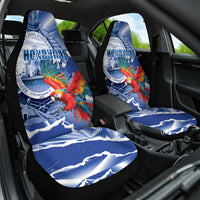 Honduras Scarlet Macaw Car Seat Cover Happy Independence Day