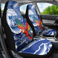 Honduras Scarlet Macaw Car Seat Cover Happy Independence Day