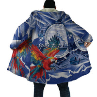 Personalized Honduras Scarlet Macaw Cloak Happy Independence Day