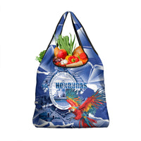 Honduras Scarlet Macaw Grocery Bag Happy Independence Day