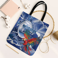 Honduras Scarlet Macaw Tote Bag Happy Independence Day