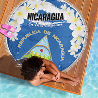 Nicaragua Sacuanjoche Beach Blanket Happy Independence Day