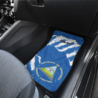 Personalized Nicaragua Sacuanjoche Car Mats Happy Independence Day