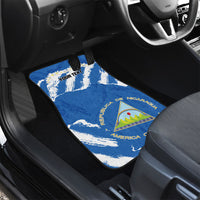 Personalized Nicaragua Sacuanjoche Car Mats Happy Independence Day