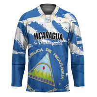 Personalized Nicaragua Sacuanjoche Hockey Jersey Happy Independence Day