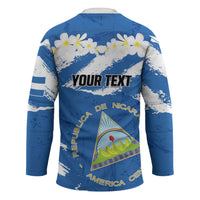Personalized Nicaragua Sacuanjoche Hockey Jersey Happy Independence Day