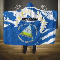 Nicaragua Sacuanjoche Hooded Blanket Happy Independence Day