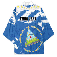 Personalized Nicaragua Sacuanjoche Kimono Happy Independence Day