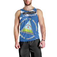 Personalized Nicaragua Sacuanjoche Men Tank Top Happy Independence Day