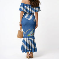 Personalized Nicaragua Sacuanjoche Mermaid Dress Happy Independence Day