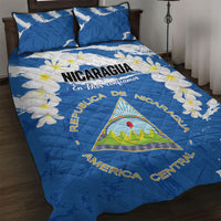 Nicaragua Sacuanjoche Quilt Bed Set Happy Independence Day