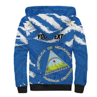 Personalized Nicaragua Sacuanjoche Sherpa Hoodie Happy Independence Day