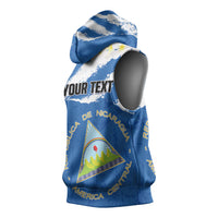 Personalized Nicaragua Sacuanjoche Sleeveless Hoodie Happy Independence Day