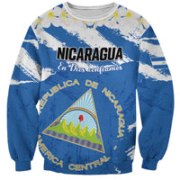 Personalized Nicaragua Sacuanjoche Sweatshirt Happy Independence Day