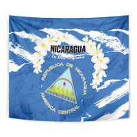 Nicaragua Sacuanjoche Tapestry Happy Independence Day