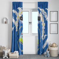 Nicaragua Sacuanjoche Window Curtain Happy Independence Day