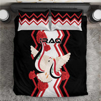 Iraq Independence Day Bedding Set Dove Carrying Flag - Wonder Print Shop