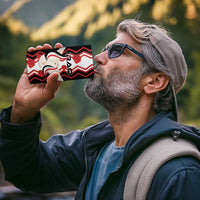 Personalized Iraq Independence Day 4 in 1 Can Cooler Tumbler Dove Carrying Flag - Wonder Print Shop