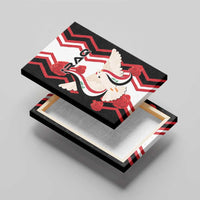 Iraq Independence Day Canvas Wall Art Dove Carrying Flag - Wonder Print Shop