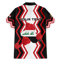 Personalized Iraq Independence Day Hawaiian Shirt Dove Carrying Flag - Wonder Print Shop