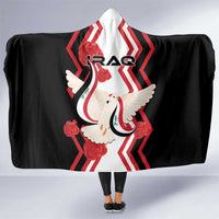Iraq Independence Day Hooded Blanket Dove Carrying Flag