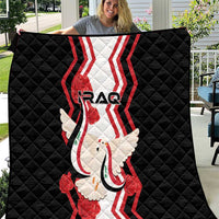 Iraq Independence Day Quilt Dove Carrying Flag - Wonder Print Shop