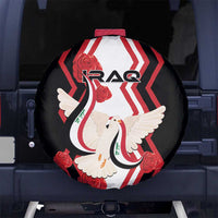 Iraq Independence Day Spare Tire Cover Dove Carrying Flag - Wonder Print Shop