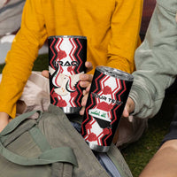 Personalized Iraq Independence Day Tumbler Cup Dove Carrying Flag - Wonder Print Shop