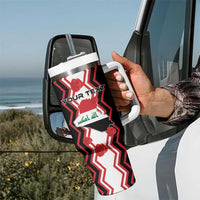 Personalized Iraq Independence Day Tumbler With Handle Dove Carrying Flag - Wonder Print Shop