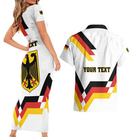 Personalized Germany Unity Day 1990 Edition Couples Matching Short Sleeve Bodycon Dress and Hawaiian Shirt Unique Style - Wonder Print Shop