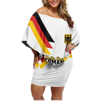 Personalized Germany Unity Day 1990 Edition Family Matching Off Shoulder Short Dress and Hawaiian Shirt Unique Style - Wonder Print Shop