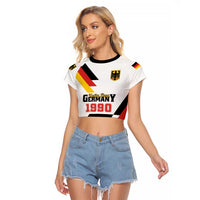 Personalized Germany Unity Day 1990 Edition Raglan Cropped T Shirt Unique Style - Wonder Print Shop
