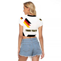 Personalized Germany Unity Day 1990 Edition Raglan Cropped T Shirt Unique Style - Wonder Print Shop