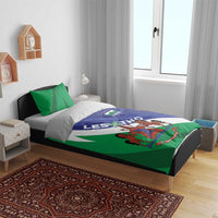 Lesotho 1966 Unique Bedding Set Spiral Aloe Coat of Arms - Wonder Print Shop