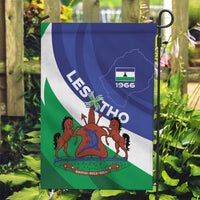 Lesotho 1966 Unique Garden Flag Spiral Aloe Coat of Arms - Wonder Print Shop