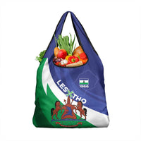 Lesotho 1966 Unique Grocery Bag Spiral Aloe Coat of Arms