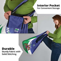 Lesotho 1966 Unique Grocery Bag Spiral Aloe Coat of Arms