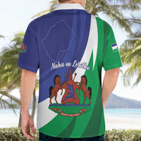 Lesotho 1966 Unique Hawaiian Shirt Spiral Aloe Coat of Arms - Wonder Print Shop