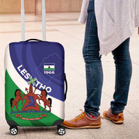 Lesotho 1966 Unique Luggage Cover Spiral Aloe Coat of Arms - Wonder Print Shop