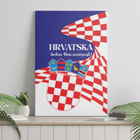 Croatia Independence Day 1991 Canvas Wall Art Sretan Dan neovisnosti Hrvatske - Wonder Print Shop