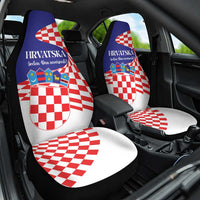 Croatia Independence Day 1991 Car Seat Cover Sretan Dan neovisnosti Hrvatske - Wonder Print Shop