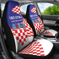 Croatia Independence Day 1991 Car Seat Cover Sretan Dan neovisnosti Hrvatske - Wonder Print Shop