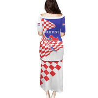 Personalized Croatia Independence Day 1991 Family Matching Puletasi and Hawaiian Shirt Sretan Dan neovisnosti Hrvatske - Wonder Print Shop