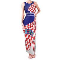 Personalized Croatia Independence Day 1991 Family Matching Tank Maxi Dress and Hawaiian Shirt Sretan Dan neovisnosti Hrvatske - Wonder Print Shop